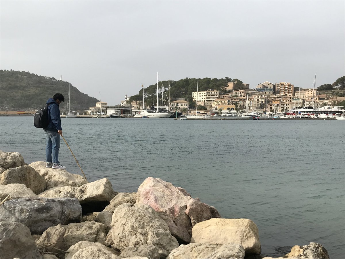 A day trip to #Soller and Port de Soller is a must-do while in Palma or elsewhere in #Mallorca. Seen in these photos is the #beach at Port de Soller - much more serene and #picturesque than the ones in Palma. #travel #visitspain #trailstained #travelblogger #travelphoto @spain