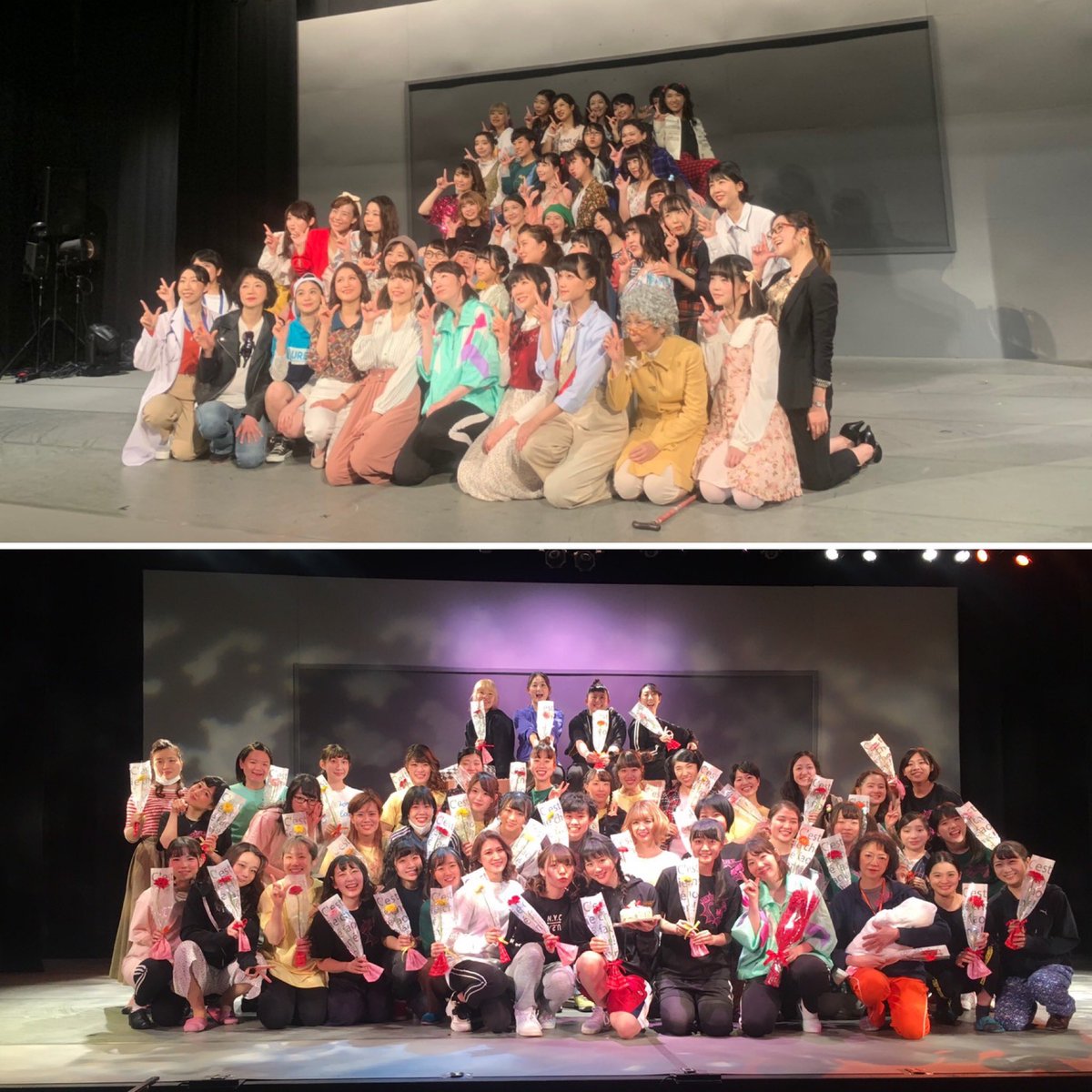 saahooks's tweet photo. 今年もお世話になりました！
たくさんの素敵な出会いがありました😊
今年出た舞台全部踊ってたな💃笑

来年もよろしくお願いします🤲

風邪をこじらしているらしいえるもっちとのディズニーの写真も添えて w(これも大事な今年の思い出 w)
良いお年を😆 https://t.co/OSC1K25281