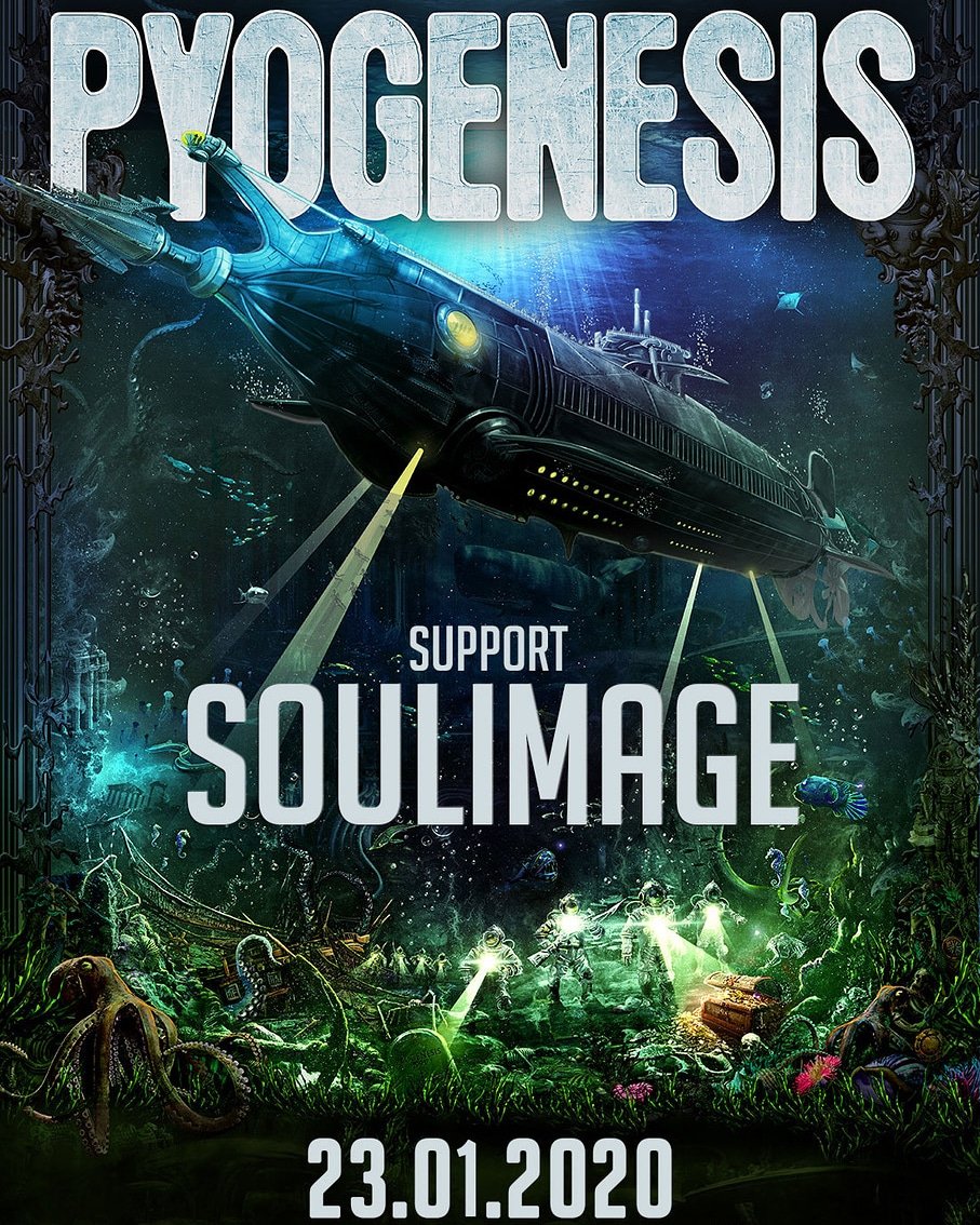 SOULIMAGE2's tweet photo. #soulimage #pyogenesis #live #support #altemälzerei #regensburg #asilentsoultour2020 #darkrock #metal https://t.co/RuqPRqDjca