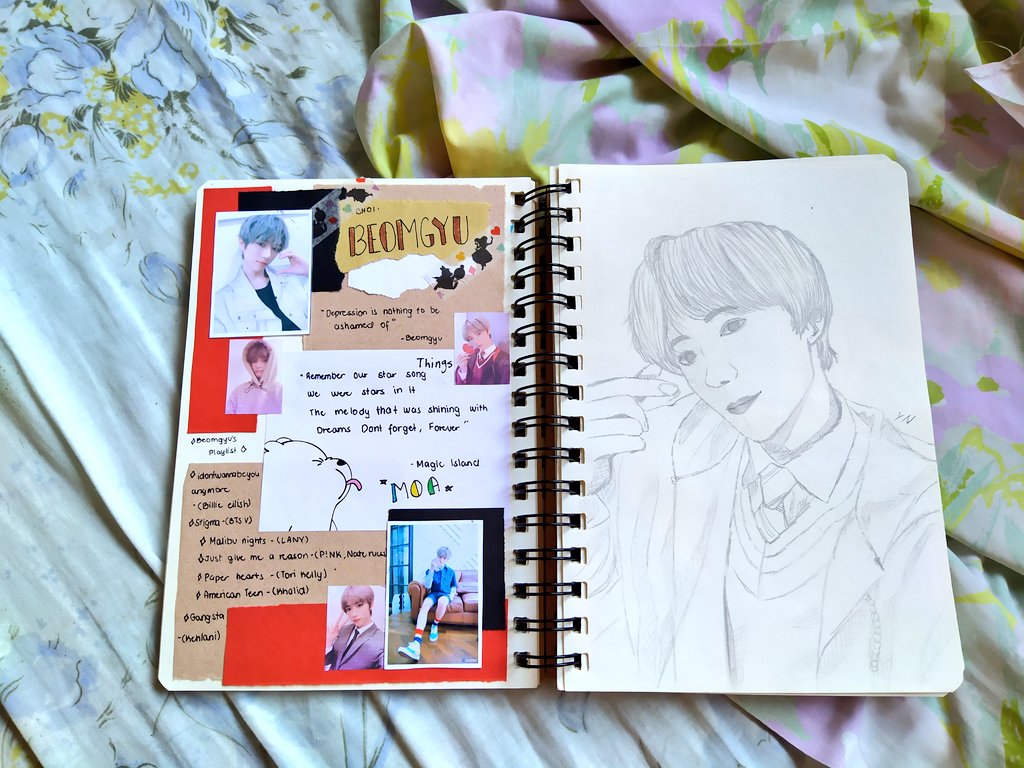 ruwannyam's tweet photo. Hello Everyone!! 😊 Only a few hours left and its almost new year!! So im just gonna be early and say HAPPY NEW YEAR!! 🎉🎉🎊🎊🎇🎇🎆🎆 I managed to finish my sketchbook journal spread of TxT before New years so here it is! Hope you all like it!♥️

#TOMORROW_X_TOGETHER #TXTfanart https://t.co/xlsoNFlccw