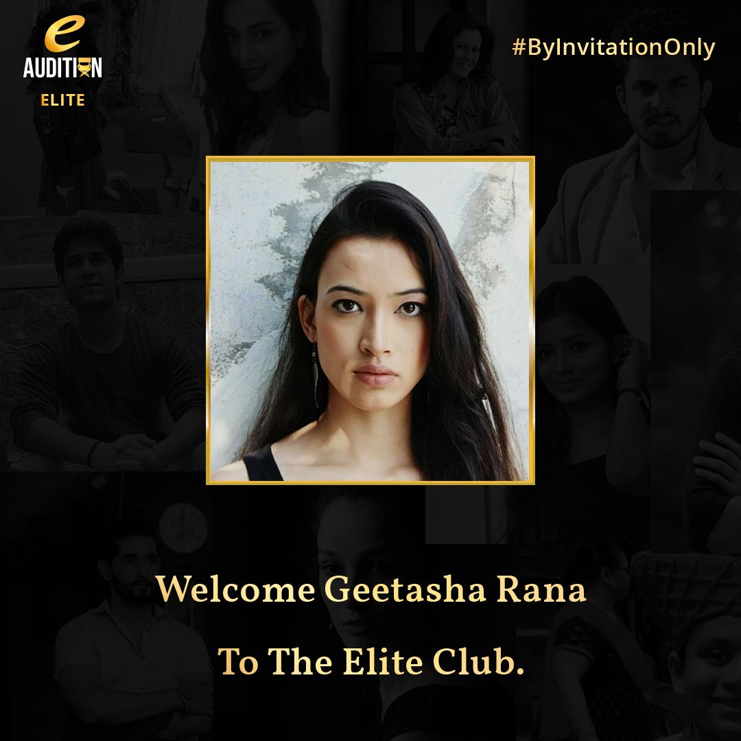 LimeliteClubApp's tweet photo. eAudition welcomes, Geetasha Rana to the elite club. Geetasha is a trained ballerina dancer and actor, who is all set to make it big in the industry.
eAudition Elite Club is an exclusive club where members can join by invitation only.
#eAudition #OnlineAuditions #casting https://t.co/zajr9UPLRb
