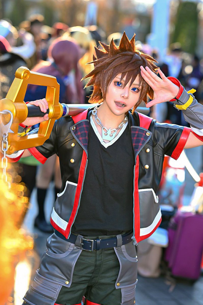 リクキングダムハーツ3 KH リク コスプレ 衣装 ウィッグ