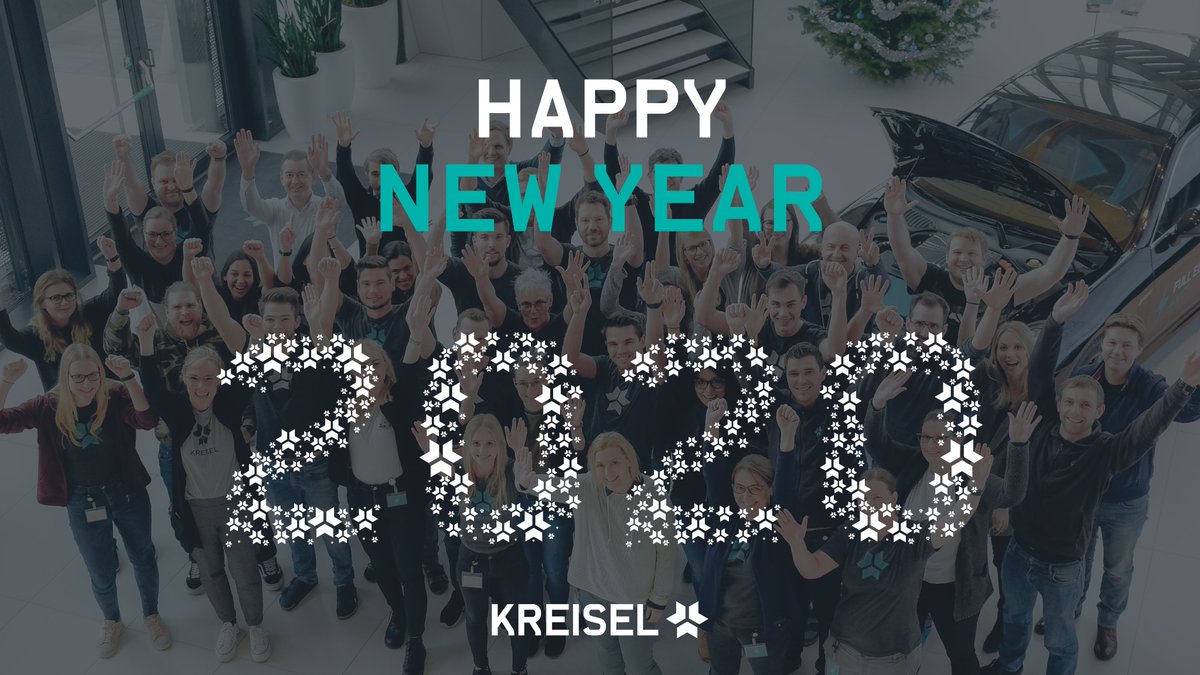 Thank you for an amazing 2019 ✨
The entire KREISEL Electric Team wishes you a fantastic and prosperous new year! ⚡️🎆