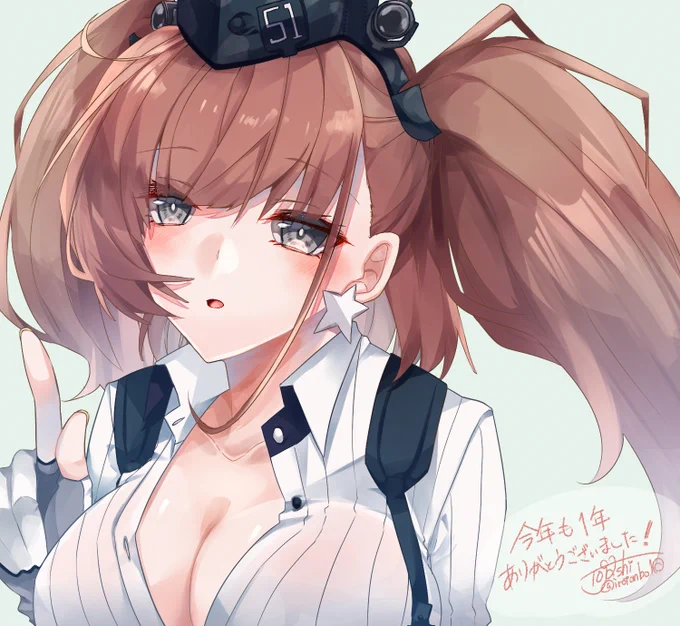 2019年描き納めのアトランタちゃん#艦これ 