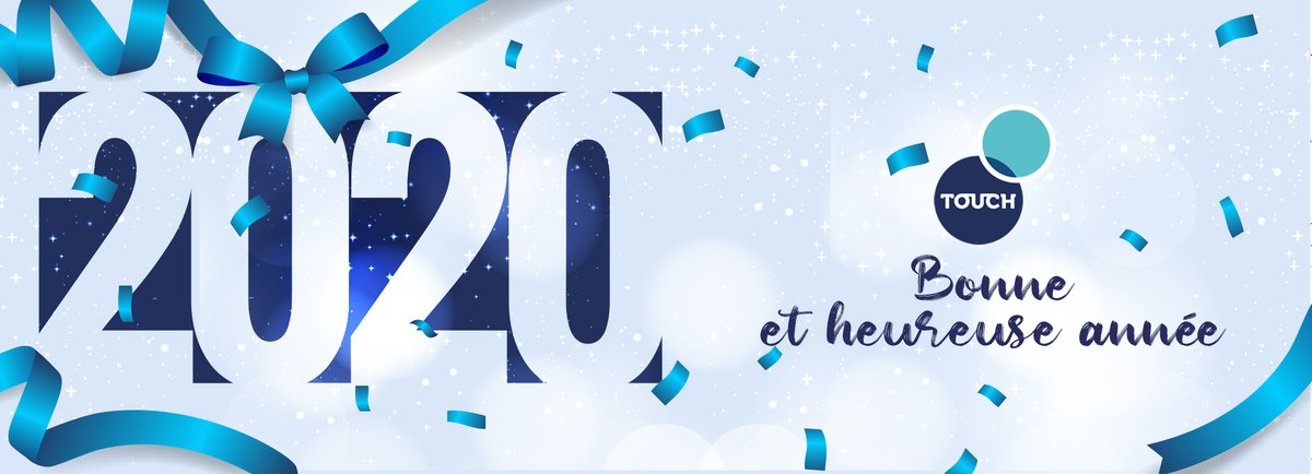 GroupeInTouch's tweet photo. Santé, prospérité et une pleine réussite dans tout ce que vous entreprendrez. L'équipe Touch vous souhaite une belle année 2020 !
#BonneAnnee2020 #TouchbyIntouch #TouchPoint #TouchPay #Kebetu https://t.co/RrE54JhklT