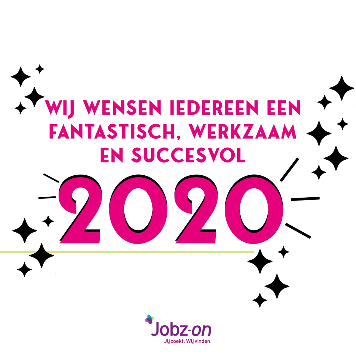 Jobz_on's tweet photo. ✨🥂| Wij wensen iedereen een fantastisch, werkzaam en succesvol 2020!

Vandaag zijn wij aanwezig tot 14:00 uur. Op 1 januari zijn wij gesloten, 2 januari zijn we er vanaf 08:30 uur weer!

#jijzoekt #wijvinden #gelukkignieuwjaar! https://t.co/nfXbqxLAIz