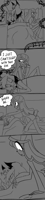 Nighttime tunes #HazbinHottel #Charlastor 