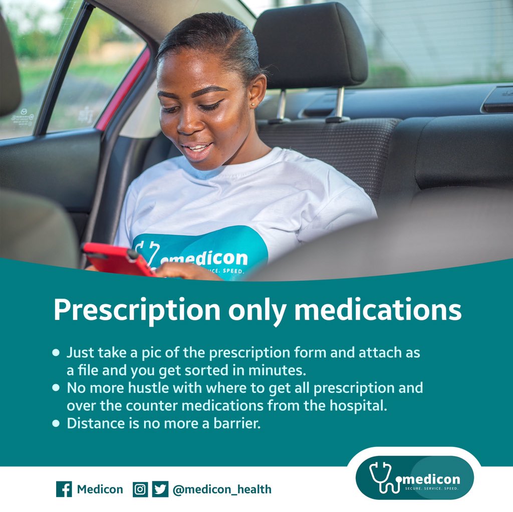 medicon_health's tweet photo. MEDICON provides all prescription and over the counter medications. Just take a picture of the prescription form, attach the file on the platform and in just a few minutes you get sorted.
#Priscriptions #Emergency #Medications #Healthcare #Physician #Medicine #Consultations https://t.co/DDuKHiZ8bo