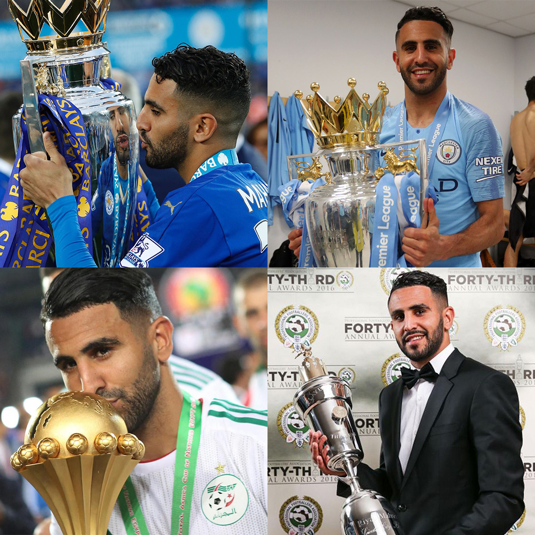 Quite a glow up in this decade 😂 from empty stadiums and trophies cabinet to now.... #believeinyou #believeinyourdreams #alhamdoulillah 💙🇩🇿🏆

The beginning of            The end
the decade                      of the decade