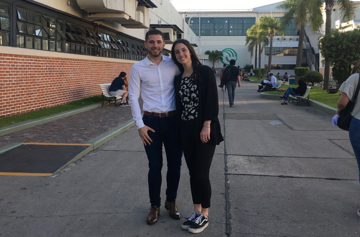DrMartinezUNLaM's tweet photo. Estos dos jóvenes son Bruno Bonfanti (Economía) y Paula Pockay (Arquitectura), estudiantes de la @unlamoficial que ganaron la beca #FriendsOfFulbright y viajarán a EEUU para cursar estudios universitarios este verano. ¡El logro de ellos es el logro de toda la Universidad! 👏👏👏 https://t.co/wSeoUFPFSn