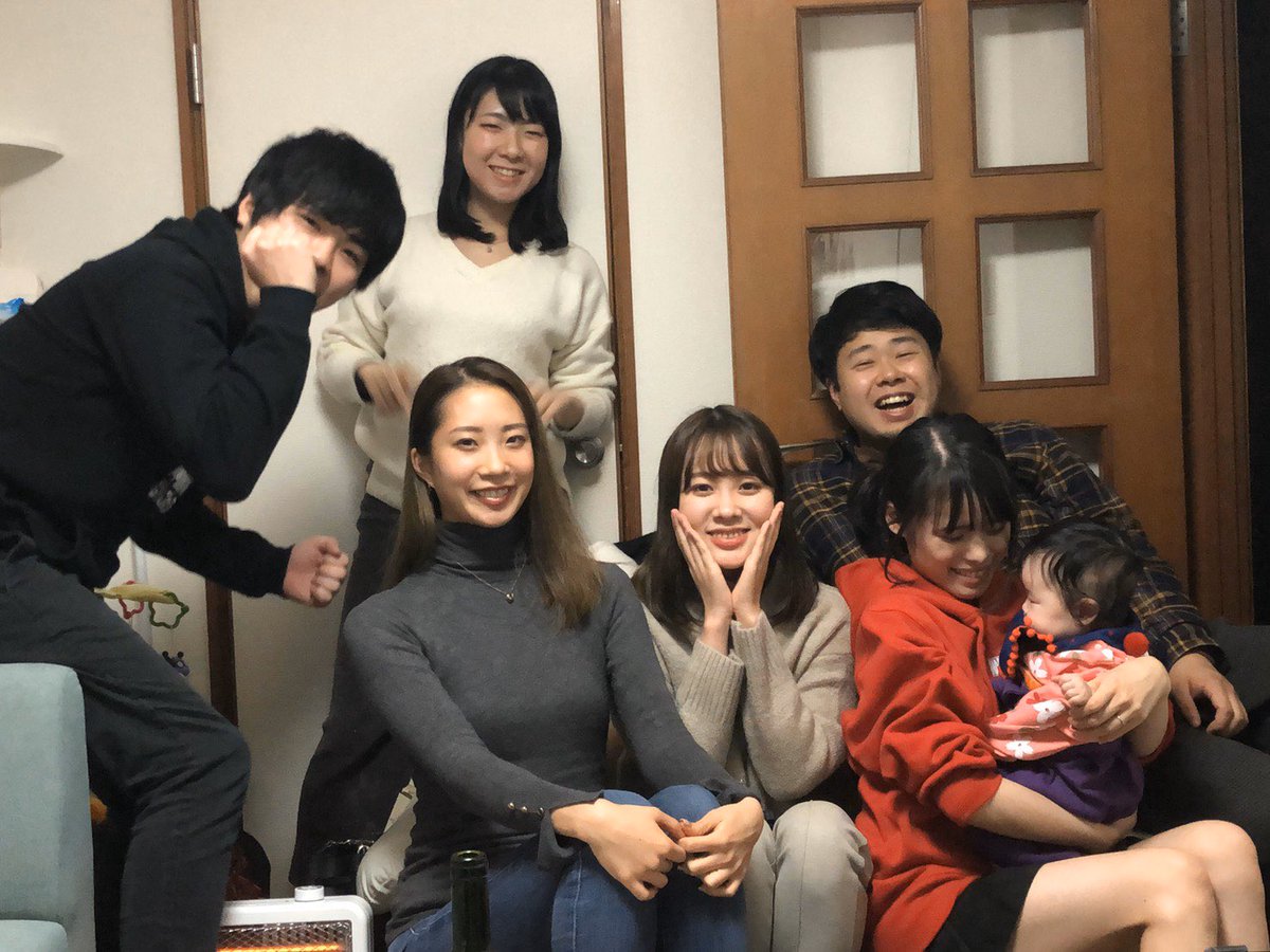 kinkuroZ's tweet photo. 今年はいさっちが来れず全員集合なりませんでしたが、新メンバー👶🍼が加入しました。 https://t.co/0JWn2nyXBY