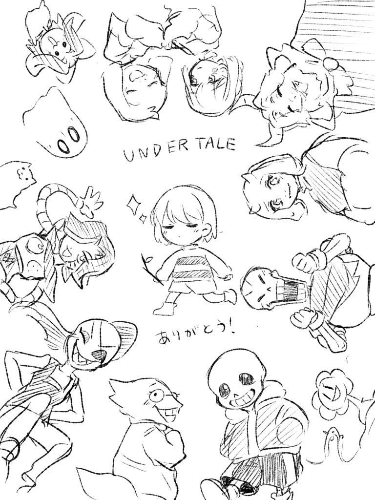 雑だけど描き納め!!!
この一年Undertaleを知れて好きになってUndertaleが好きな人たちとたくさん関われて本当に良かった!
これからもずっと愛していく!!
デルタも大好きだ!!ありがとう!ありがとう! 