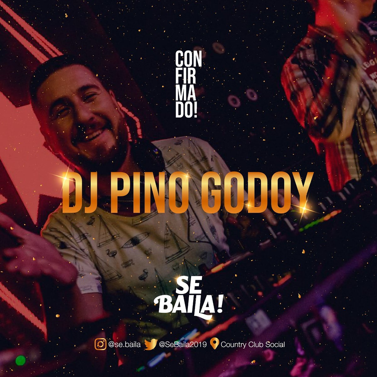 • 🆅🅾🅻🆅🅴🆁 🅰 🆅🅴🆁🆃🅴 • El siempre querido DJ Pino Godoy en la cima de la pista principal para demostrar lo que más sabe: HACER FELIZ A LA GENTE. #EsHoy 🤞🏼