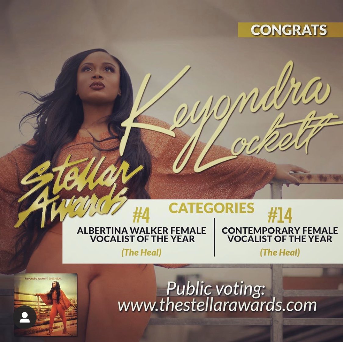 CAGFGBC ATL (@changingagenatl) on Twitter photo Congratulations <a href="/BishopPMorton/">Bishop Paul S Morton</a> & the <a href="/FGBCF/">FGBCF International</a> Ministry of Worship on 7 Stellar Award Nominations & our own <a href="/KeyondraLockett/">Keyondra Lockett</a> on 2 Nominations.
Head over to thestellarawards.com to vote. Voting ends today! Congratulations <a href="/BishopPMorton/">Bishop Paul S Morton</a> & the <a href="/FGBCF/">FGBCF International</a> Ministry of Worship on 7 Stellar Award Nominations & our own <a href="/KeyondraLockett/">Keyondra Lockett</a> on 2 Nominations.
Head over to thestellarawards.com to vote. Voting ends today!