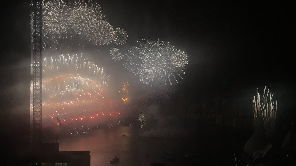 Happy New Year from Sydney #2020NewYear #SydneyNYE  #sydneyfireworks