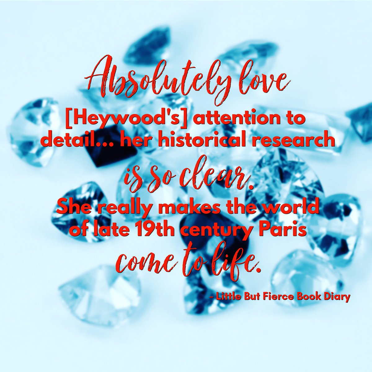 CCHeywoodauthor's tweet photo. WARMS MY HEART to see this review from Ashley Maimes @littlebutfiercebookdiary
-
I LOVE to create a rich world for my readers to get immersed in.
-
#writerslife #authorslife #writersinspiration #authorsinspiration #ilovehistory #ilovehistoricalfiction #ilovehistoricalromance https://t.co/P9DVbwOb6L