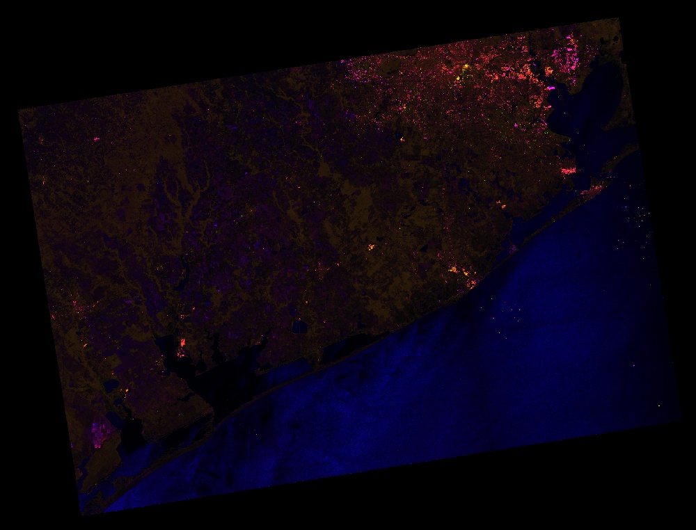 United States, Boling (-95.958783, 29.054199)
2019-12-29 00:26:32 UTC
Ascending orbit
VV, VH polarizations