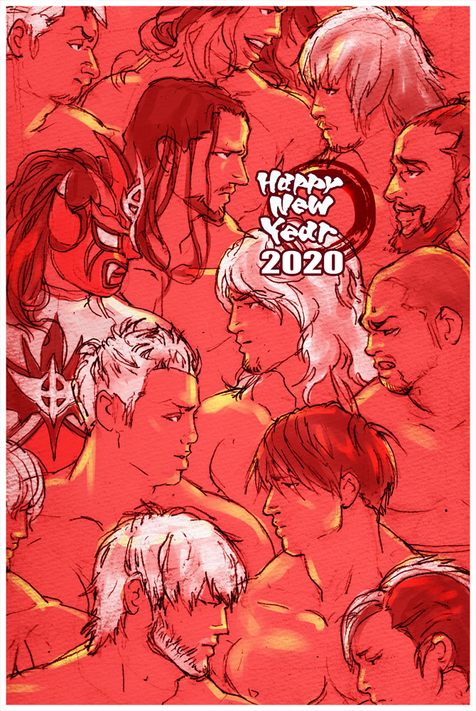 明けましておめでとうございます。
本年もどうぞよろしくお願い申し上げます!
#njpwfanart #njpw #njpwworld #新日本プロレス