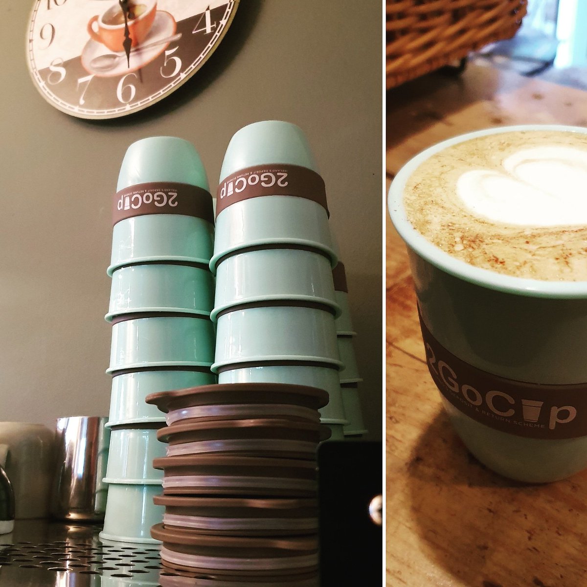 As many as six single use coffee cups are disposed of every second in Ireland. The only way to combat this waste is to reduce our dependency on these single use coffee cups and together with <a href="/2gocup/">John Turner</a>.ie and our 'deposit and return scheme' that's exactly what we plan to do! 🙏 ♻️