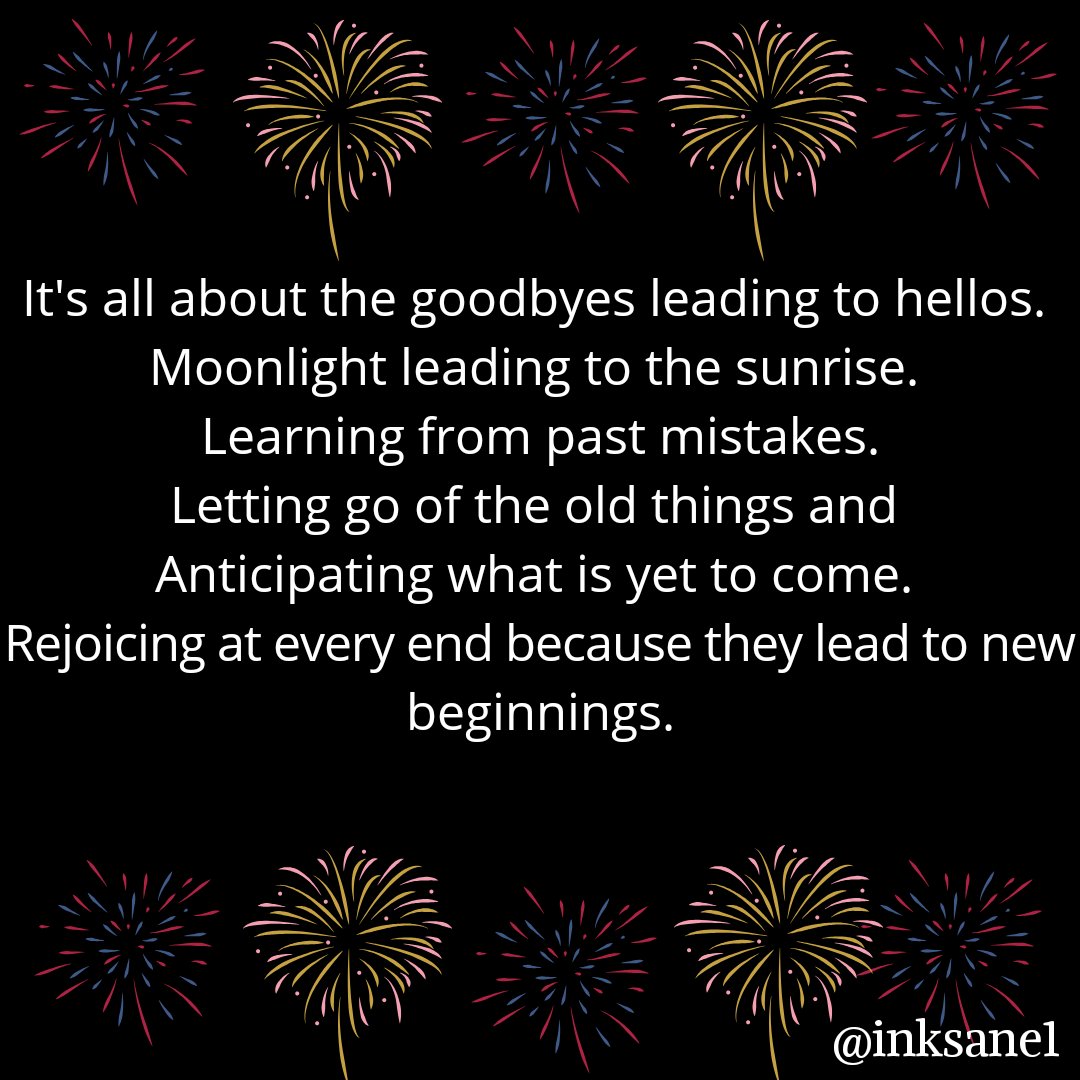 Inksane1's tweet photo. @DWritersConnect #TheWritersConnect
#WrittenInDecember 
Day 31: New Beginnings https://t.co/TAamb1Bi5h