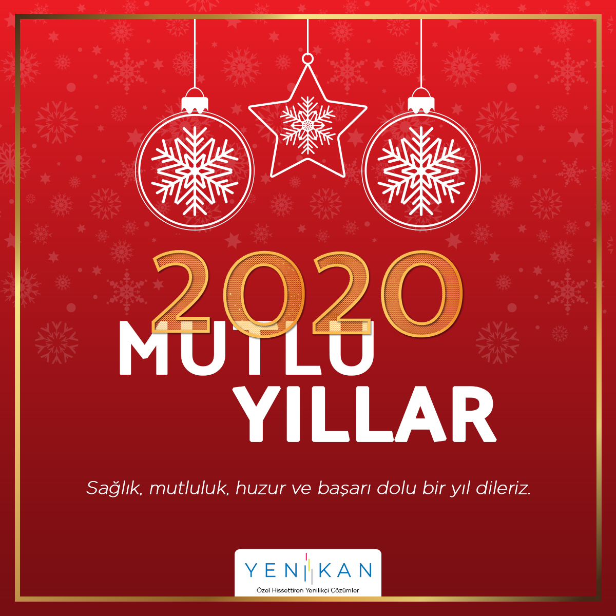 YenikanYazilim's tweet photo. Yeni yılın size ve sevdiklerinize mutluluklar getirmesi dileğiyle, iyi yıllar dileriz. #YenikanYazılım 

#MutluYıllar #2020NewYear #YNKN #Mutluluk #Yılbaşı https://t.co/qqHs2VFqOD