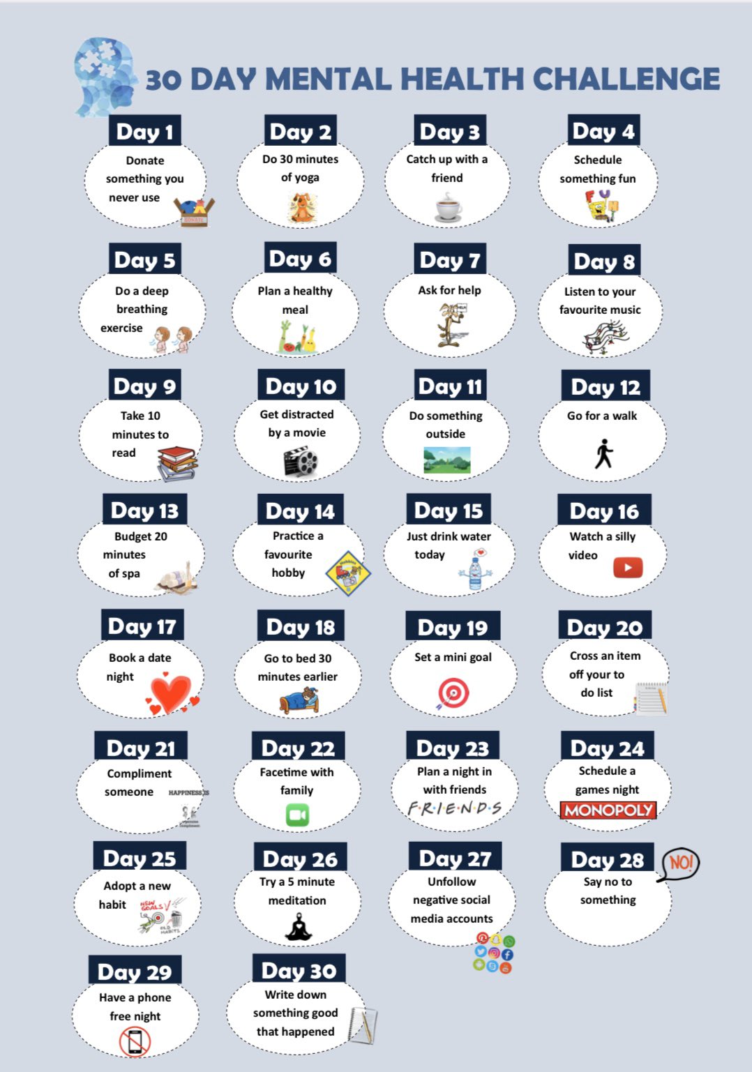 Men's health 30 day challenge sale