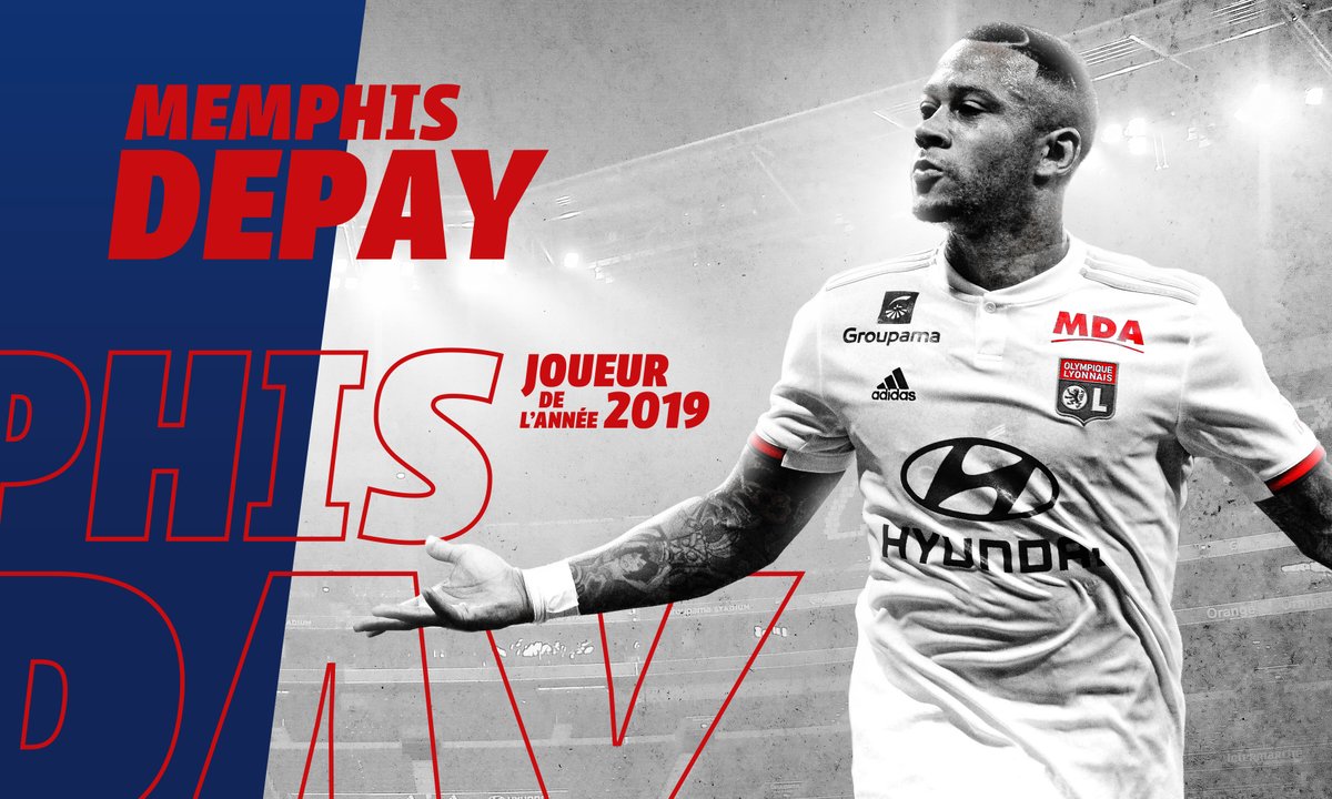 You've voted <a href="/Memphis/">Memphis Depay</a> as our best player of 2019 - congratulations and get well soon, skipper! 👉🦁👈