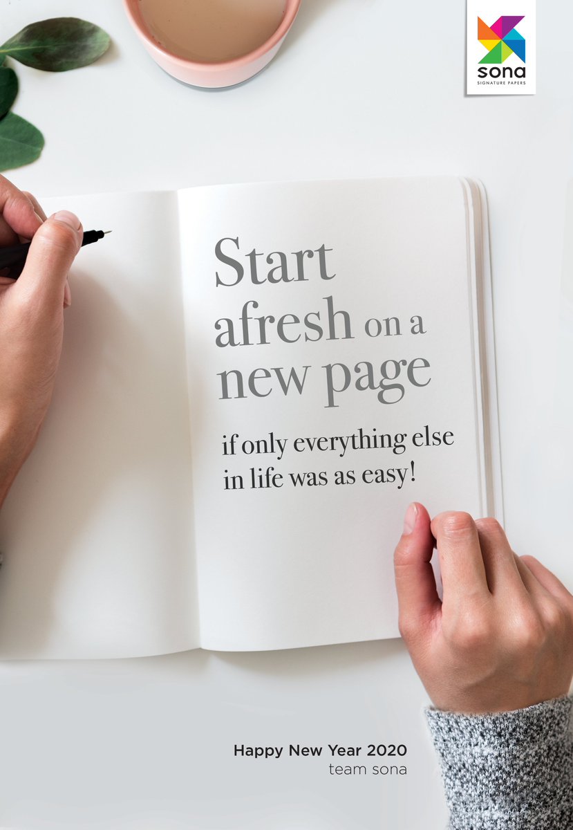 sonapapers's tweet photo. Start afresh on a new page!
.
.
.
.
.
.
#happynewyear #sonapaper #paperlove #celebrations #goodwishes #newyeargreetings #graphicdesigner #creativedeigner #artdirectors #sonapapers #finepapers #creativepapers https://t.co/UyQwT2jOU5