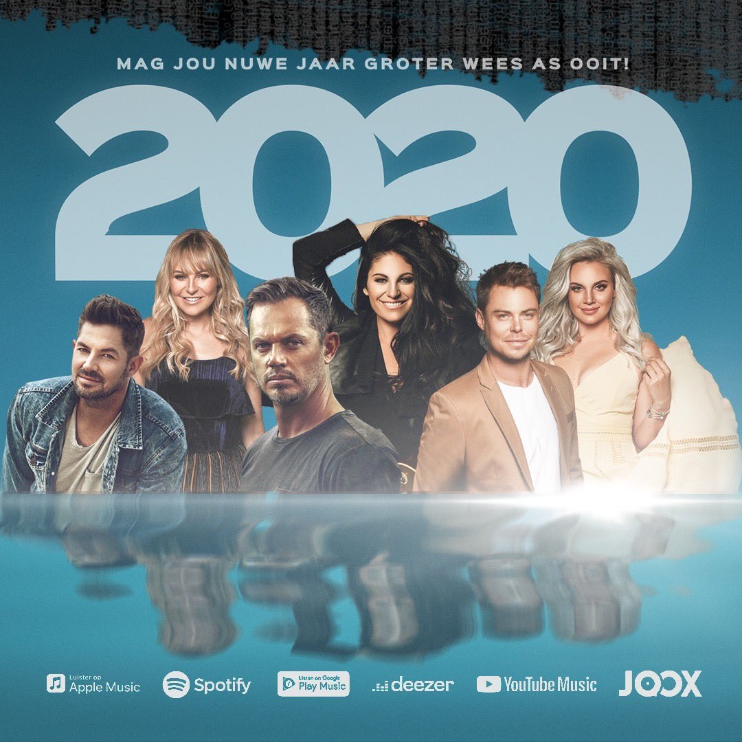Mag jou 2020 groter wees as ooit!  🍾 Wat is vanaand op jou speellys? Gaan soek die amptelike Afrikaans is Groot speellys op jou gunsteling streaming-platform en dans saam met ons die toekoms in.