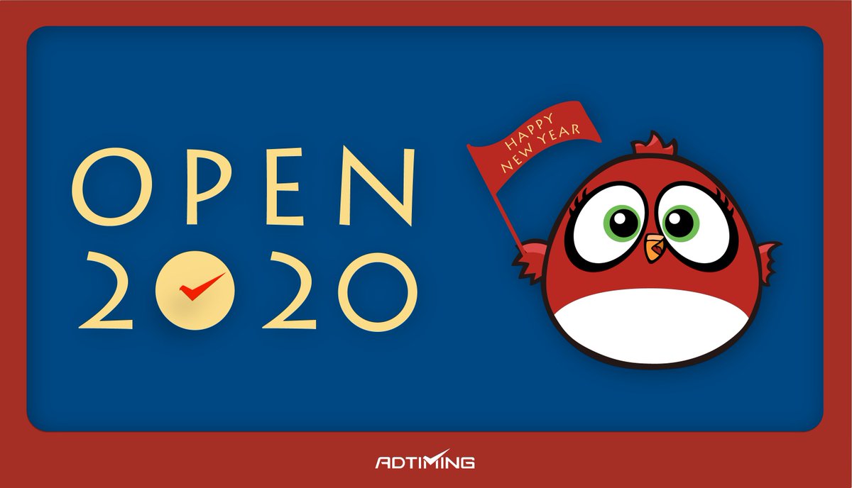 AdTimingTech's tweet photo. Hi #2020! Let's open the new era with greater openness. May the new year brings you lots of happiness, success and good health. Have a great year！🥂🎈 https://t.co/I3By2gcxZg