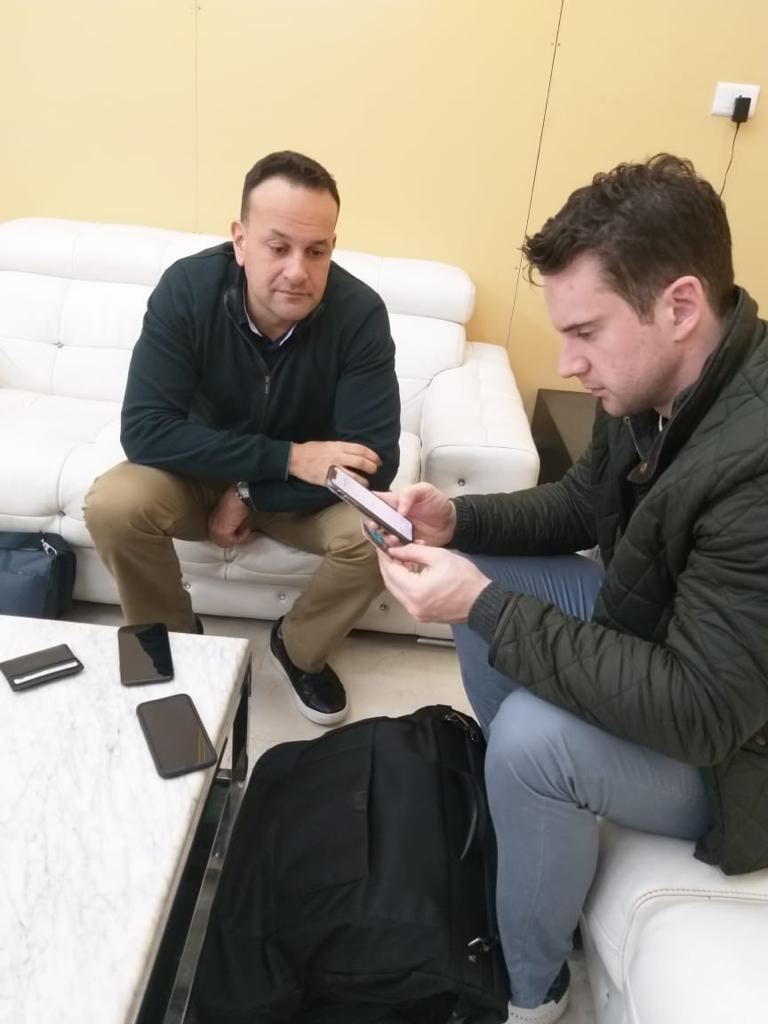 GOAMILES1's tweet photo. We were delighted to host the Hon'able PM of Ireland Mr. Leo Vardkar with the service of #GoaMiles. We are truly honoured to have @GOAMILES1 chosen as your travel companion.
#goamiles #taxiapp #goagetsconvenient https://t.co/RhYOpvrZpi