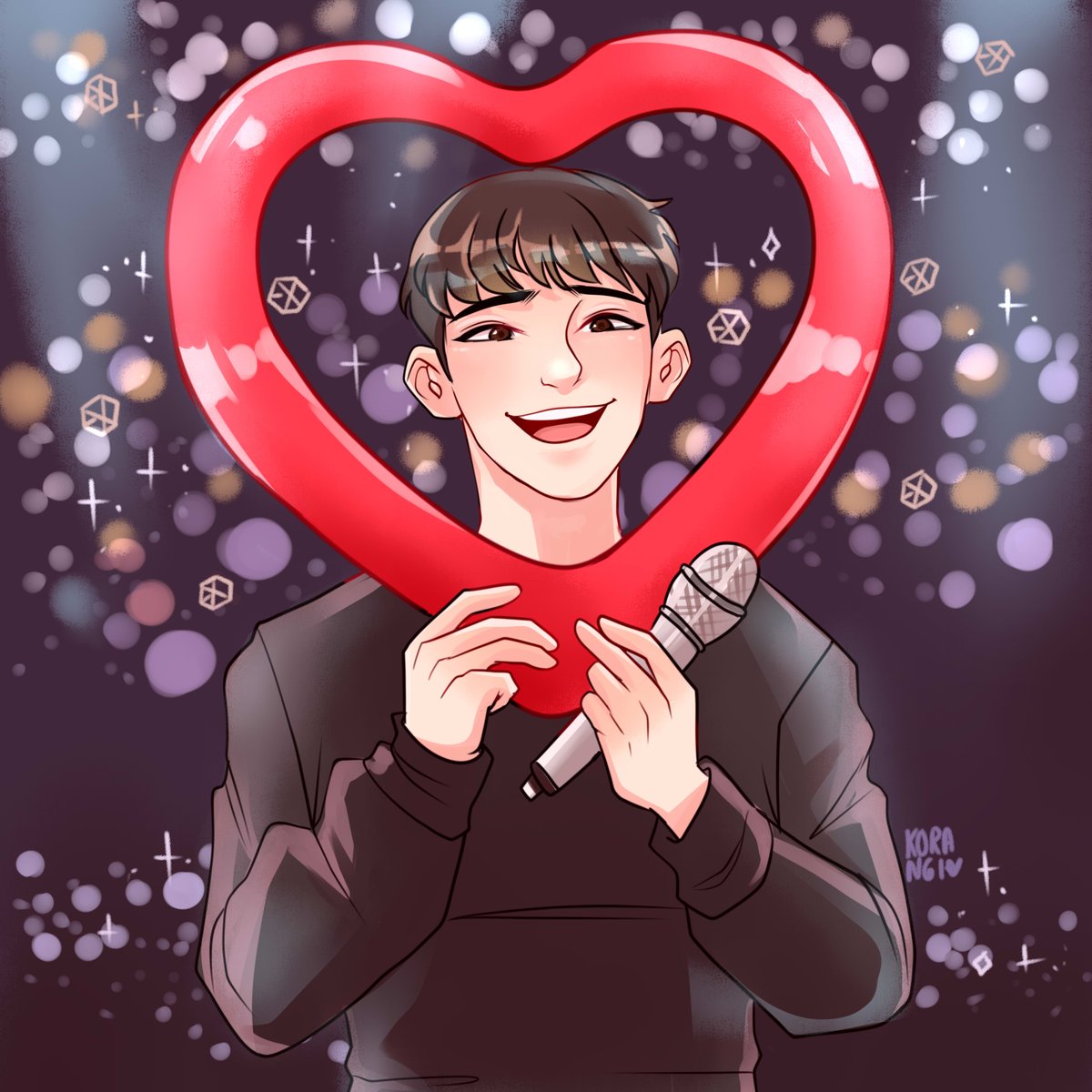 k_orangi's tweet photo. forever in my heart ⚡️♥ #8YearsWithChen  #첸 #CHEN #EXO #exofanart https://t.co/ynmrfdNwFG