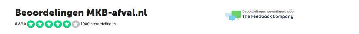 Yeahhh ook weer een mooie mijlpaal.

Inmiddels 1000 klantbeoordelingen van <a href="/FeedbackCompany/">Feedback Company</a> en een gemiddeld cijfer van 8.8. 

Mega trots! 

Iedereen fijne jaarwisseling en tot in 2020.