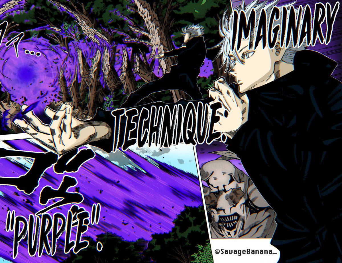 #FinishedPiece - Imaginary Technique: Purple #JujustuKaisen #GojoSatoru #Hanami #Imaginary #Technique #Purple