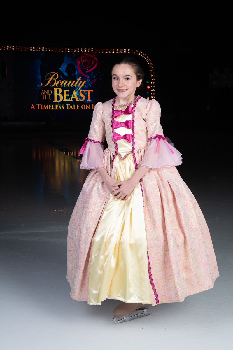 Njs1974Nikki's tweet photo. Official show pics of my own ❤️beauty❤️ @meganjayne_yt from @CHCBlackpool Beauty and the Beast. Can’t believe it’s all over. Megs has loved being part of the cast this year. 13 shows, a talented cast of 5-18 yr olds around 19,000 watched, &amp; all proceeds support local charities.⛸ https://t.co/UljH0pCl6d