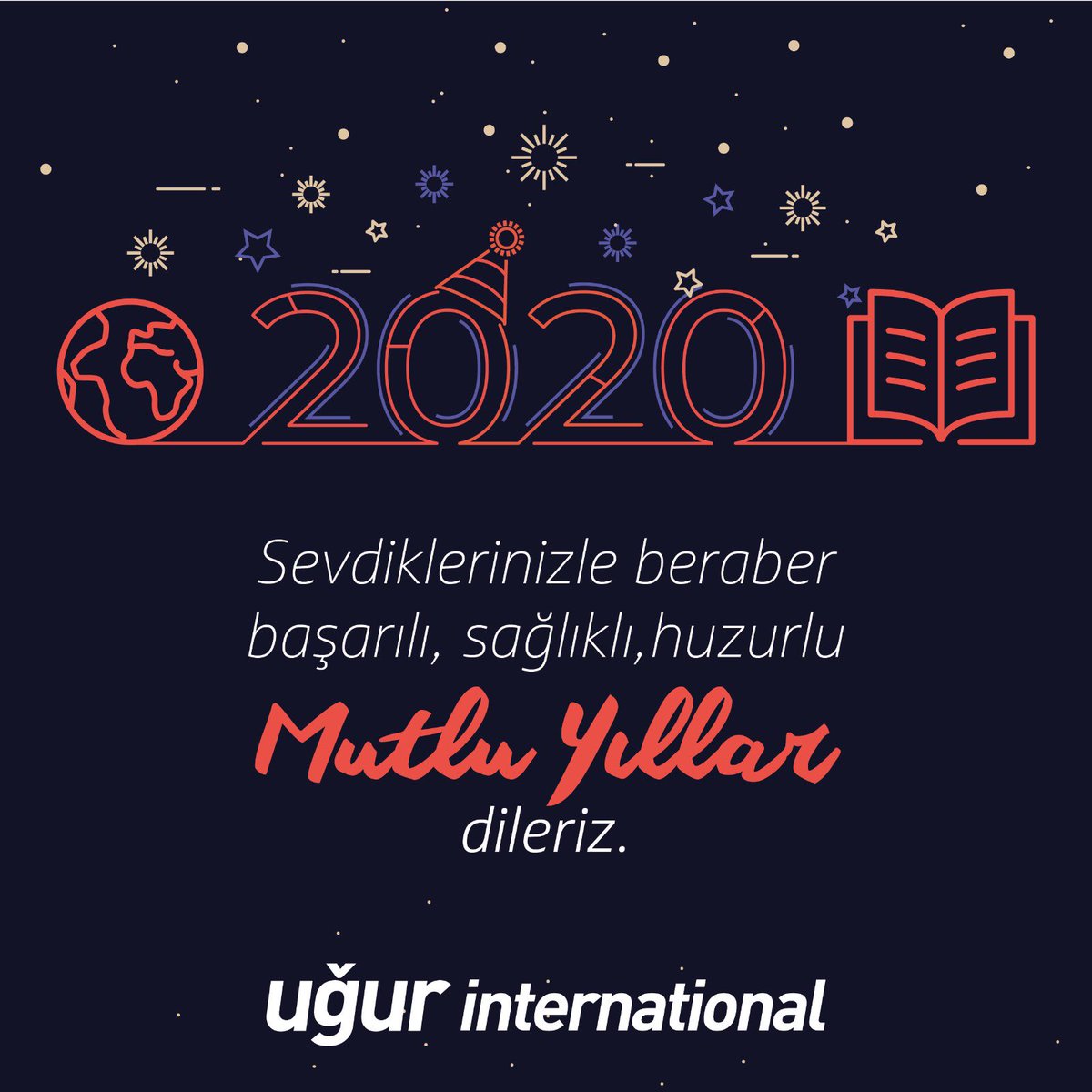 Sevdiklerinizle beraber başarılı, sağlıklı, huzurlu ve mutlu yıllar dileriz...