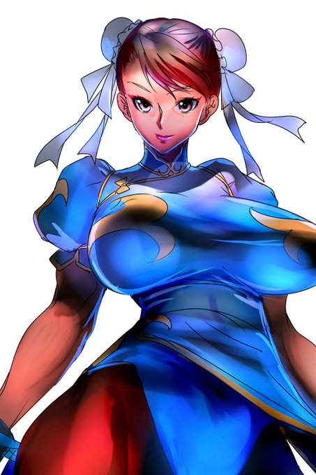 見ないでも描ける春麗は凄いと思いました、まる 