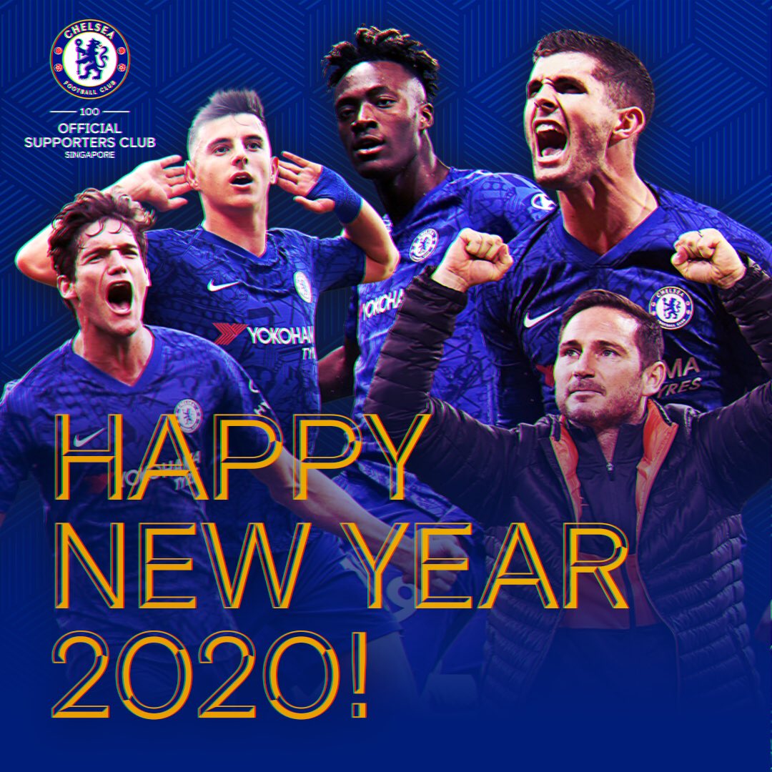 CFCSG's tweet photo. The Chelsea FC Supporters Club Singapore wishes everyone a Happy New Year! 2️⃣0️⃣2️⃣0️⃣ 🥳 #cfcsg #chelseafc #cfc #singapore https://t.co/uD0Vm1N4lp