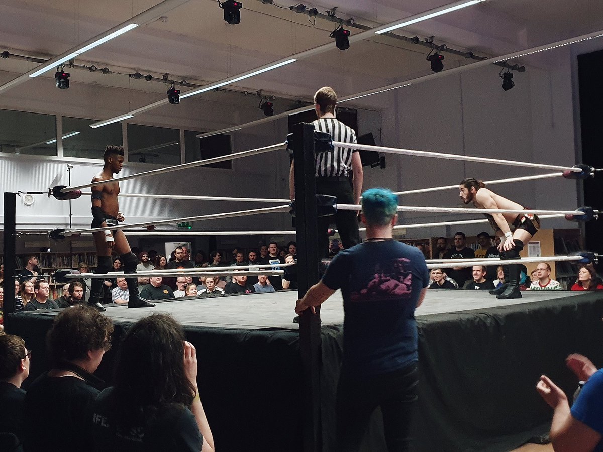 chloethfc_'s tweet photo. It was great to finally attend a @ProWresSOUL show on Sunday!! #Soul8 was brilliant👏 Congrats to @fsmills, the first ever men's Champion!! https://t.co/0X4JiKV3KB