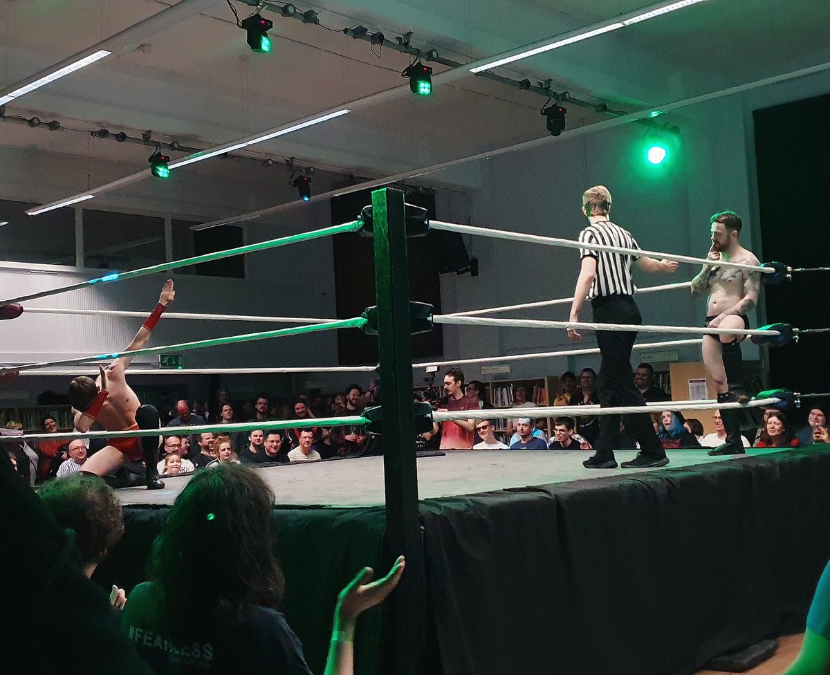 chloethfc_'s tweet photo. It was great to finally attend a @ProWresSOUL show on Sunday!! #Soul8 was brilliant👏 Congrats to @fsmills, the first ever men's Champion!! https://t.co/0X4JiKV3KB