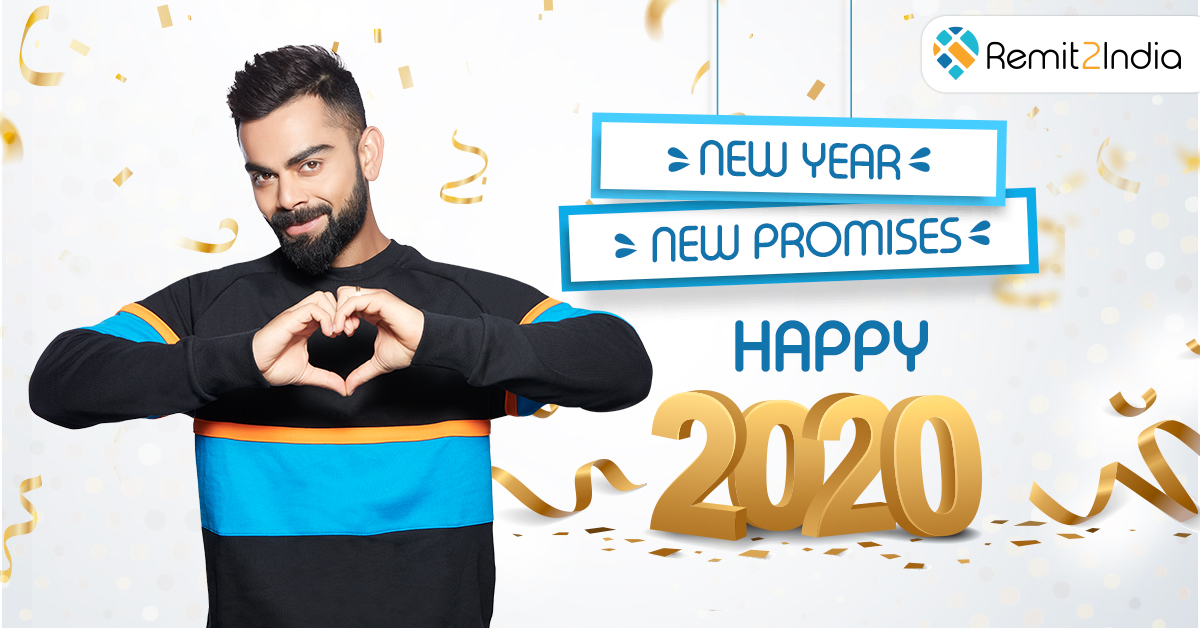 remit2india's tweet photo. Let's start this New Year with a resolution to live up to all our promises.
Remit2India wishes everyone a fantastic end to the decade gone by and an even better #NewYear ahead!
#Happy2020 #HappyNewYear #PromisesComeHome #Remit2India https://t.co/xhYcuC9M2o