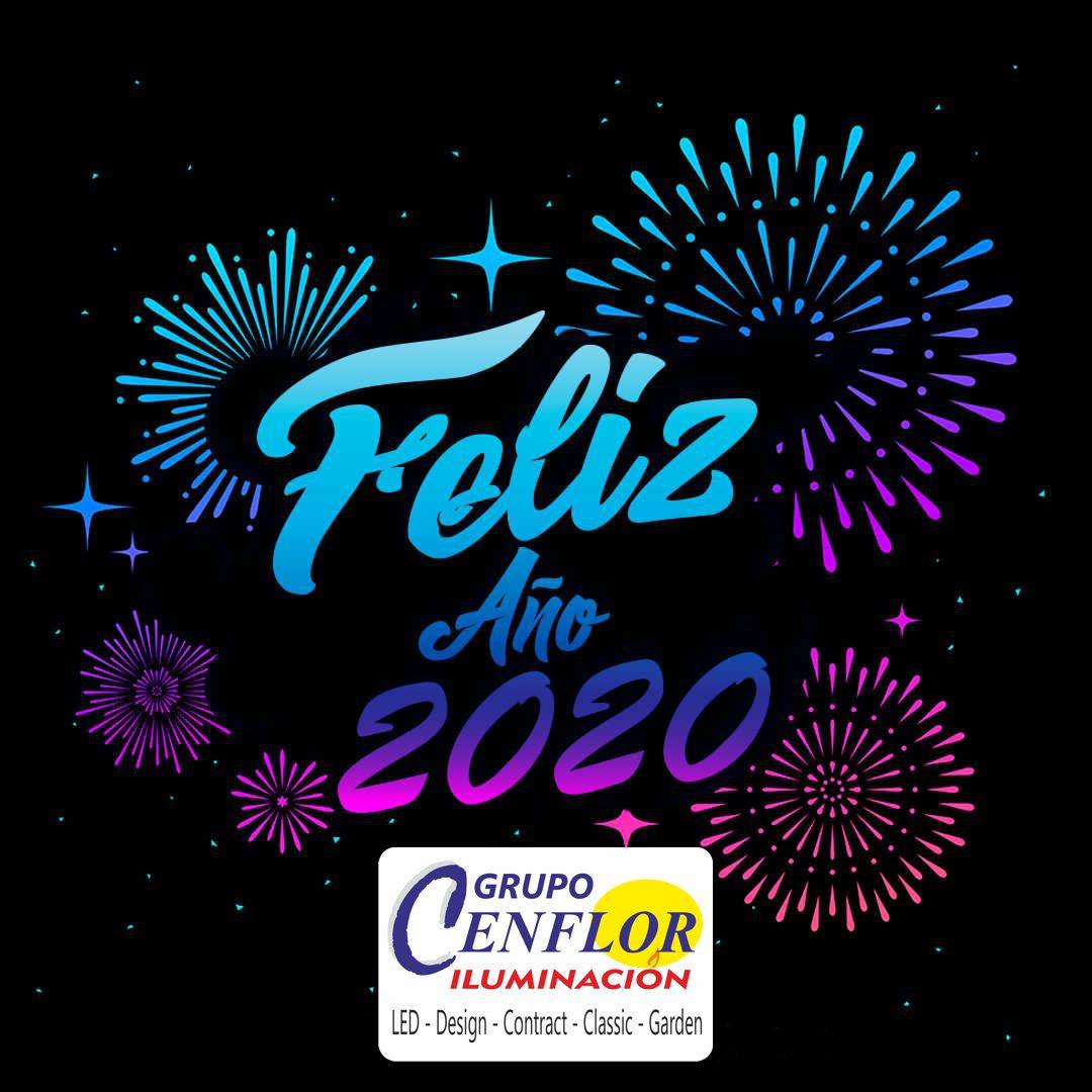 Cenflor's tweet photo. Desde el Grupo Cenflor Iluminación nos gustaría desearles el mejor comienzo del Año Nuevo y aprovechamos para darles las Gracias. En 2020 volveremos con mas ilusión, mejorando día a día y con nuevos proyectos. #Cenflor #Feliz2020 #FelizAño2020 #HappyNewYear2020 #NewYear2020 https://t.co/B0FcfMsfYf