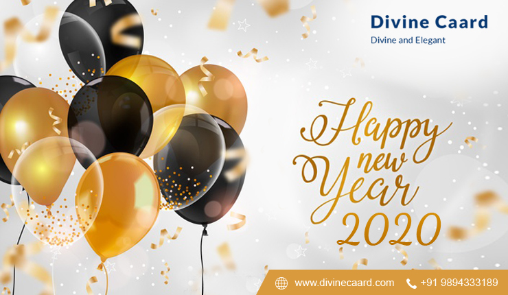 divinecaard's tweet photo. Divine Caard Wishing you all a Happy &amp; Prosperous New Year !!!
 "May this New Year be filled with success, joy &amp; happiness"
 #Divine_Caard #HappyNewYear #happynewyear2020 #Wishes #Celebrations #NewYearsEve https://t.co/uWutaxONV8