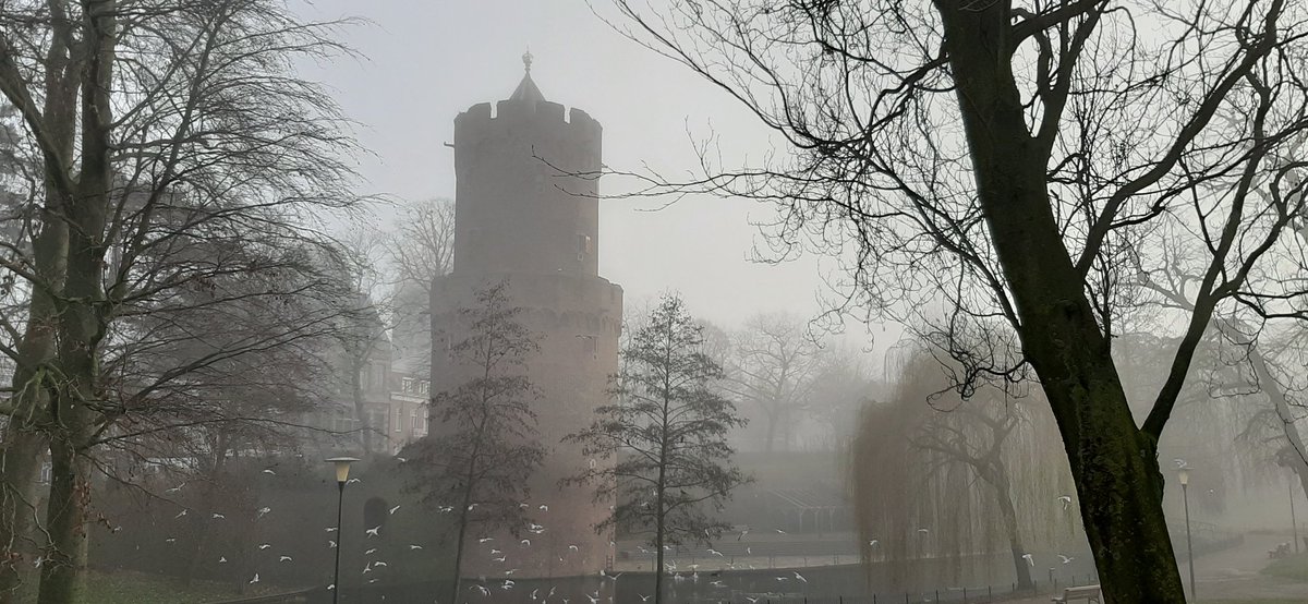 De wereld was klein in Nijmegen vanochtend...