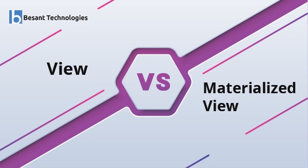 besanttech's tweet image. Difference Between #View and #MaterializedView: Views are not physically stored on the disk and so, each time it gets updated when accessed while on the other hand, Materialized Views are directly stored on the disc. bit.ly/2Qeavks.

#BesantTechnologies #sql #java #api