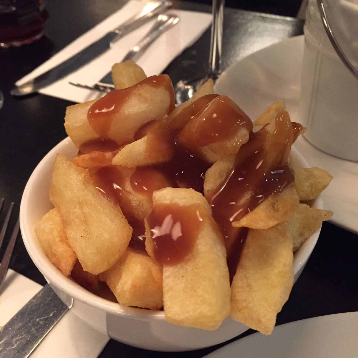 Fingerlicious chips &amp; gravy... #Motivation