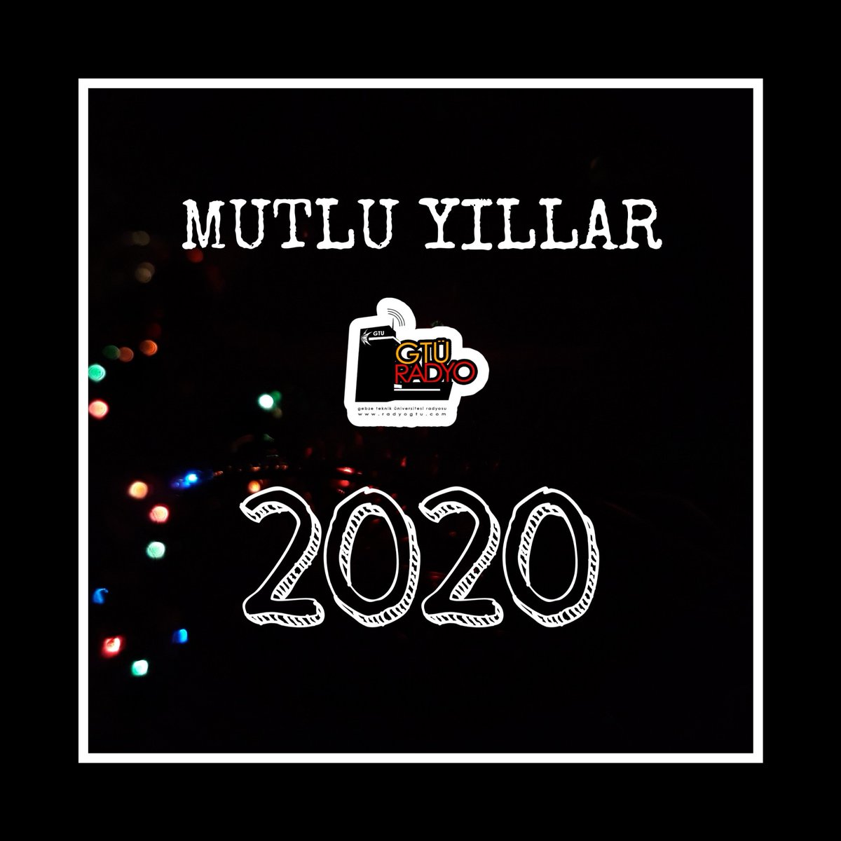 Umarız bu sene bütlere kalmayacağınız, finallere rahat gireceğiniz bir yıl olur ! Mutlu yıllar !