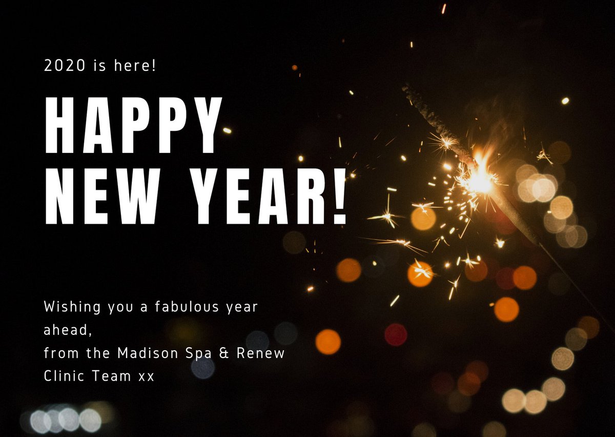 RenewClinic's tweet photo. Happy New Decade!! Hope 2020 is wonderful for you! https://t.co/8ztZq9rTJ2