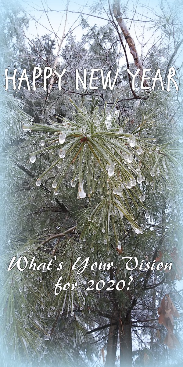 #Happy2020 #WhatsYourVision for the New Year?