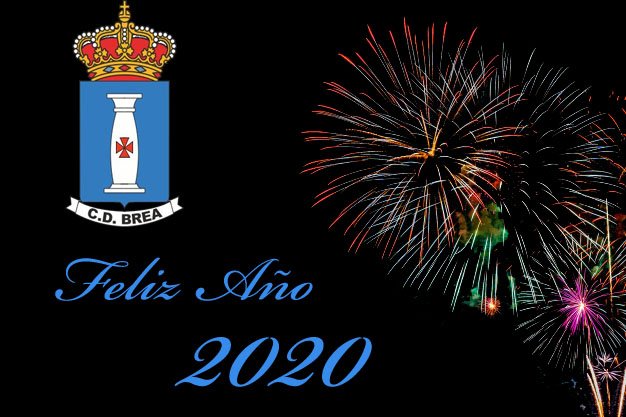 Desde el Club Deportivo Brea deseamos un feliz año nuevo a todos los que hacéis posible este proyecto (jugadores, cuerpo técnico, socios, aficionados, colaboradores, simpatizantes....)
Por un 2020 que esté cargado de éxitos y alegrías..🥂🍾
🎉🔵⚪ AÚPA BREA ⚪🔵🎉